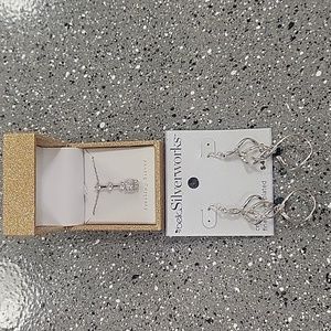 Necklaces and earrings